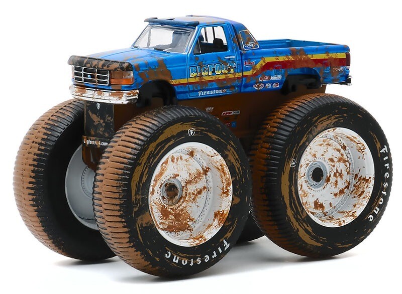 ②グリーンライト　ビッグフット　ギネスに認定されたモンスタートラック　　1/64 ②グリーンライト ビッグフット ギネスに認定されたモンスター
