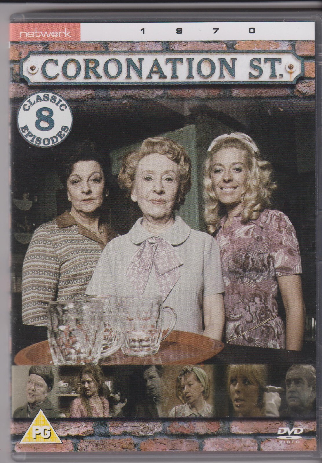 Coronation St - 1970 (8 Classic Episodes) Region 2 (DVD)