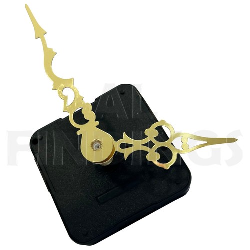 New Press Fit 2x Quartz Metal Clock Hands For Movements Hand Holes 3.1mm & 5.0mm - Picture 2 of 85