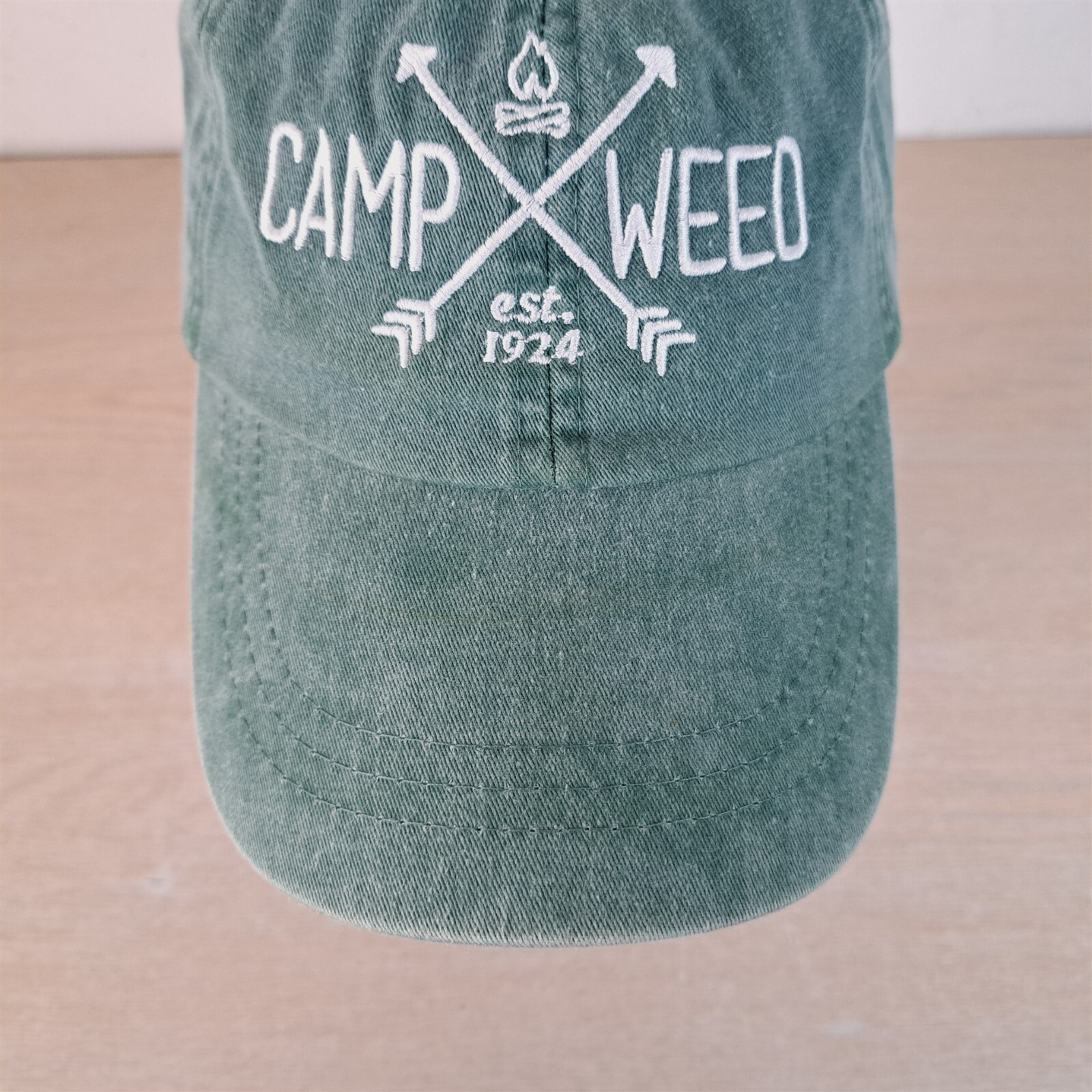 CAMP WEED ADJUSTABLE STRAPBACK BASEBALL HAT/CAP, … - image 9