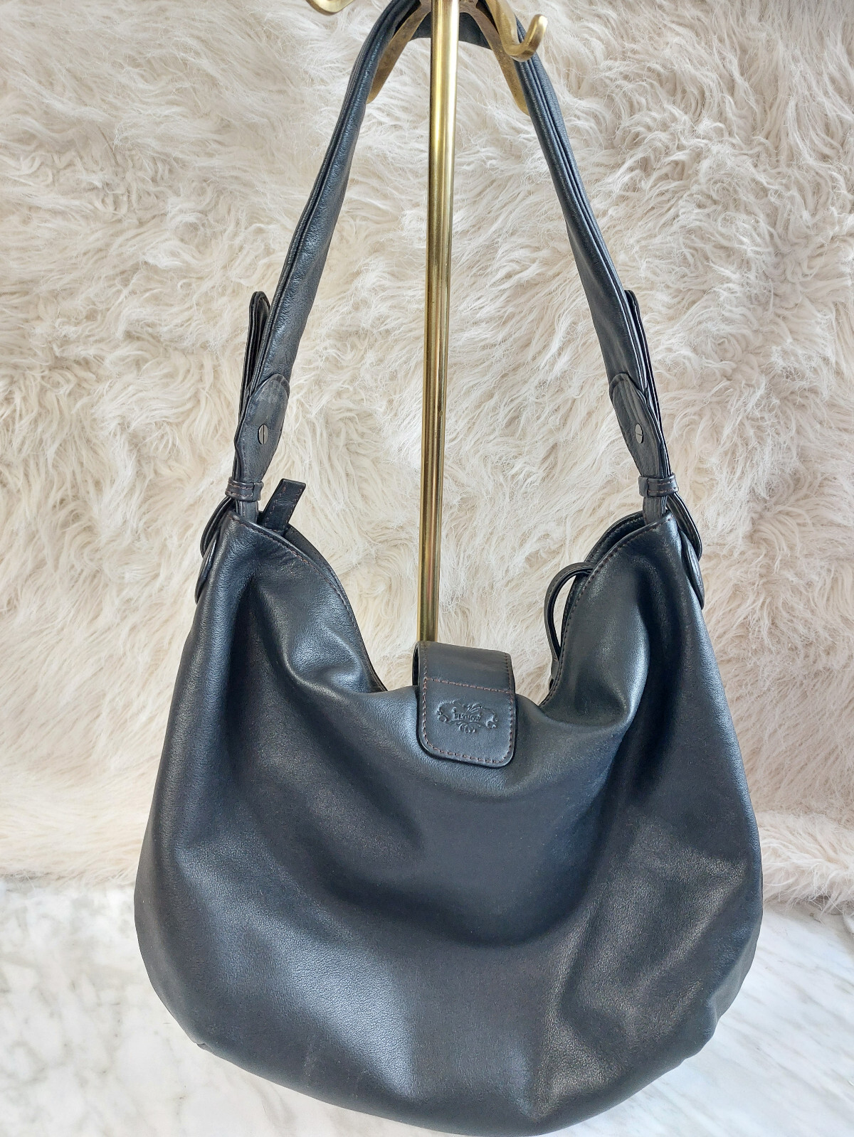 Flynow Logo Basic Women's Black Genuine Leather S… - image 2