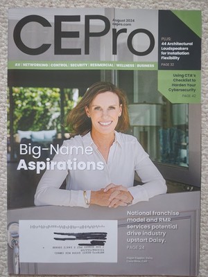 CE Pro Magazine August 2024 Big-Name Aspirations Daisy National Franchise Model
