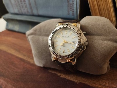 Eddie Bauer Westport Men's Watch #53202 Quartz Date Light Up Screen - Runs Well