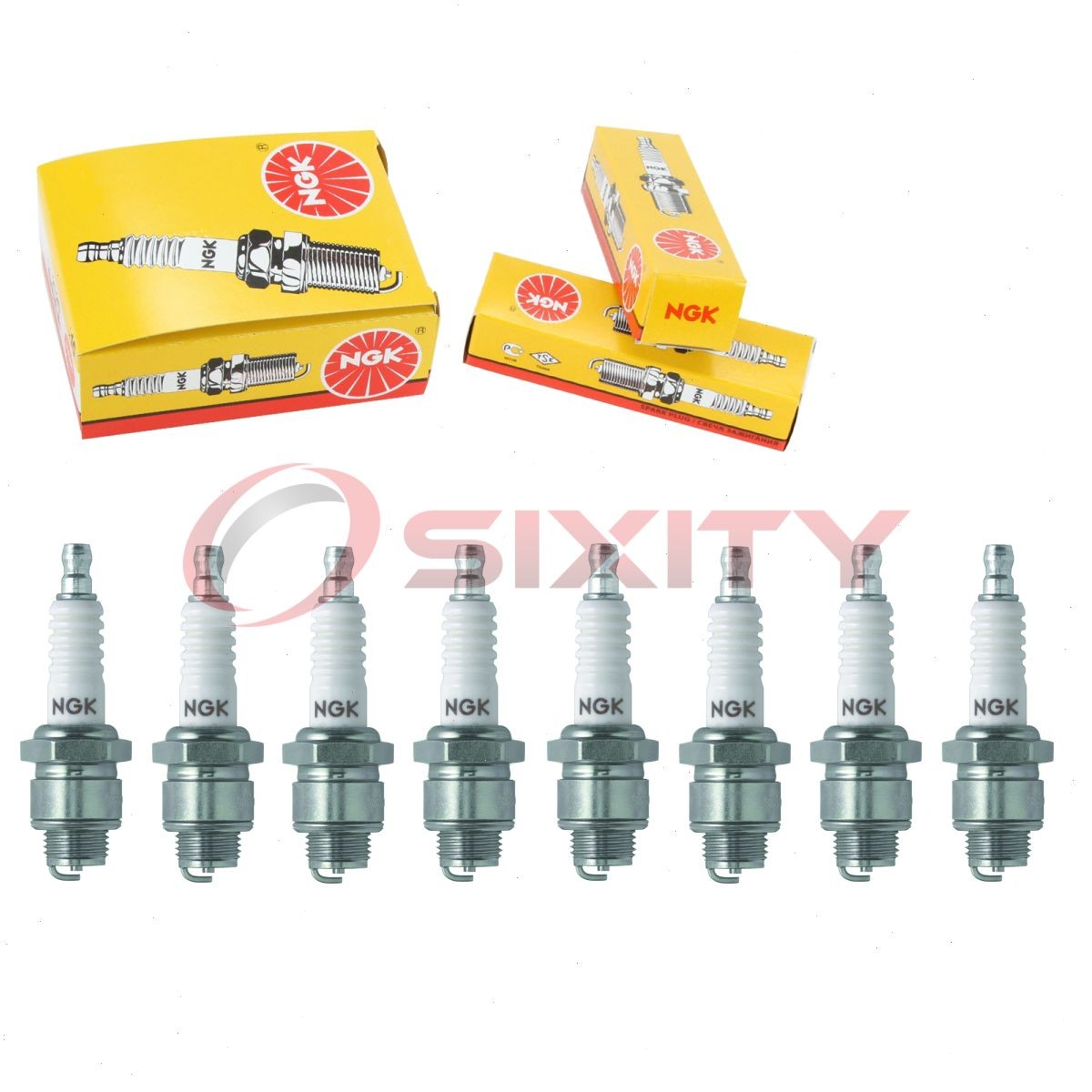 8 pc NGK 3710 B7S Standard Spark Plugs for W5EC W4E2 W22S-U W22S UJ81J UJ81C zc
