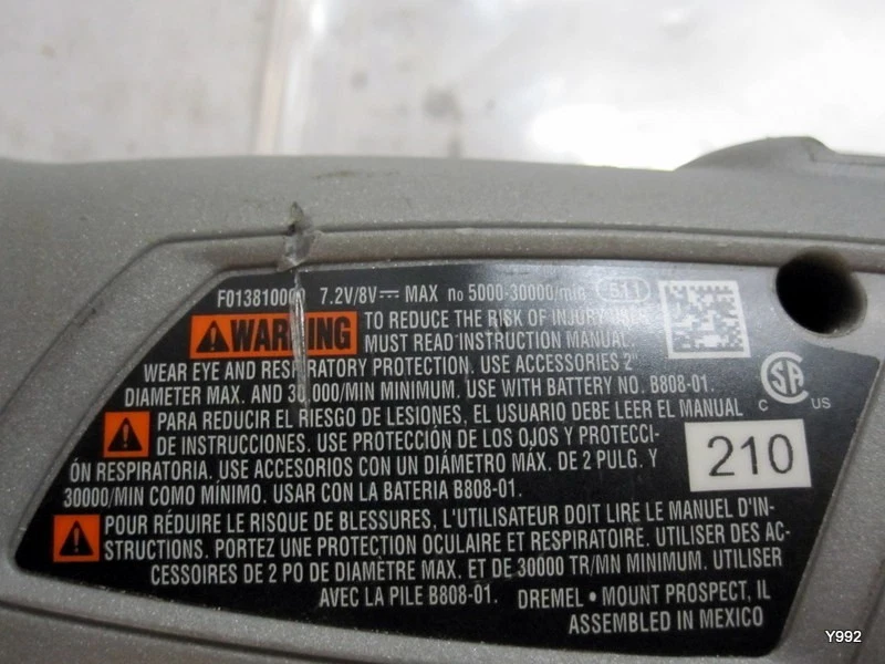 Dremel 8100 Rotary Tool Cordless 8v Multi Tool w/ Battery - Image 3 of 4