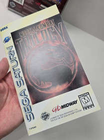 Mortal Kombat Trilogy - Sega Saturn - Complete CIB - RARE