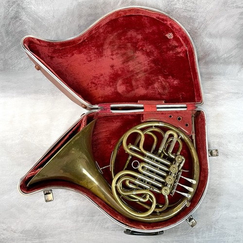 F.E. Olds Bb/F Double French Horn With Case
