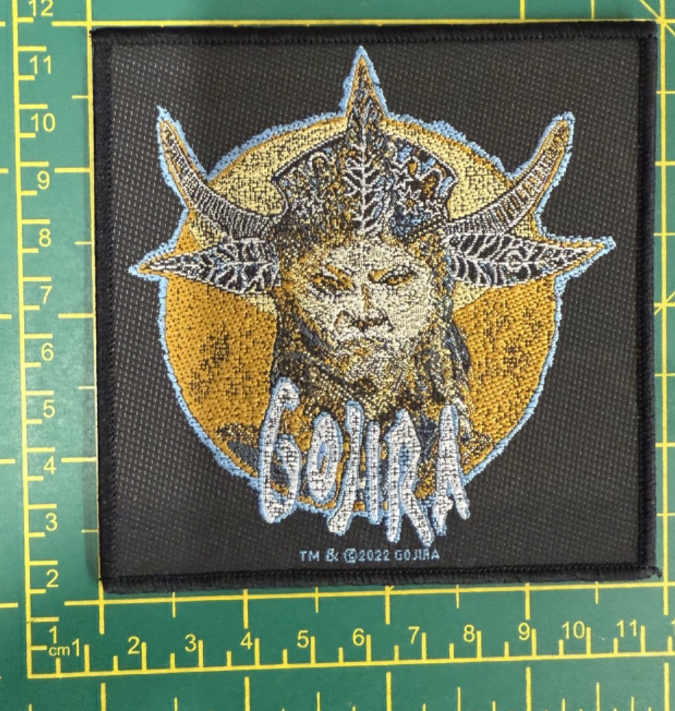 Gojira Fortitude Woven Sew On Patch Officially Licensed Patch