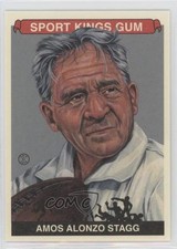 2015 Leaf Sportkings Silver Amos Alonzo Stagg #038 k4s