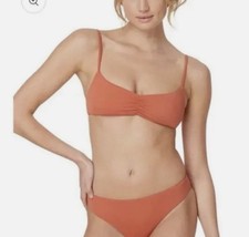 NWT Andie  Symi  Bikini   Size Large   Cedar Orange Two-Piece Swimsuit