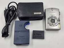 Canon Digital IXUS 750 7.1 MP Digital Camera Silver - Working