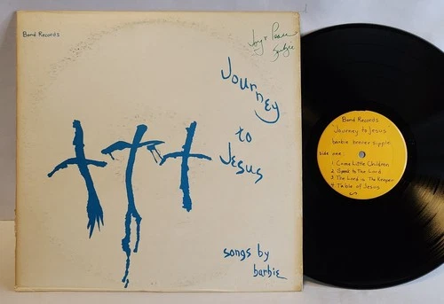 Barbara Sipple - Journey To Jesus LP - OG Press - Rare Xian Folk - VG++