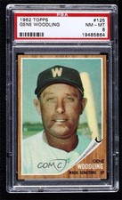 1962 Topps Gene Woodling (Green Tint) #125 PSA 8 2d2