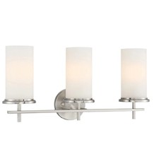 Minka Lavery 4093 Haisley 3 Light 23"W Vantage Bathroom Vanity - Nickel
