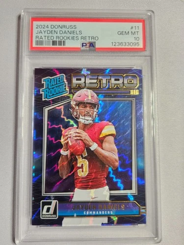 2024 Panini Donruss - Rated Rookie Retro Jayden Daniels #11 (RC)