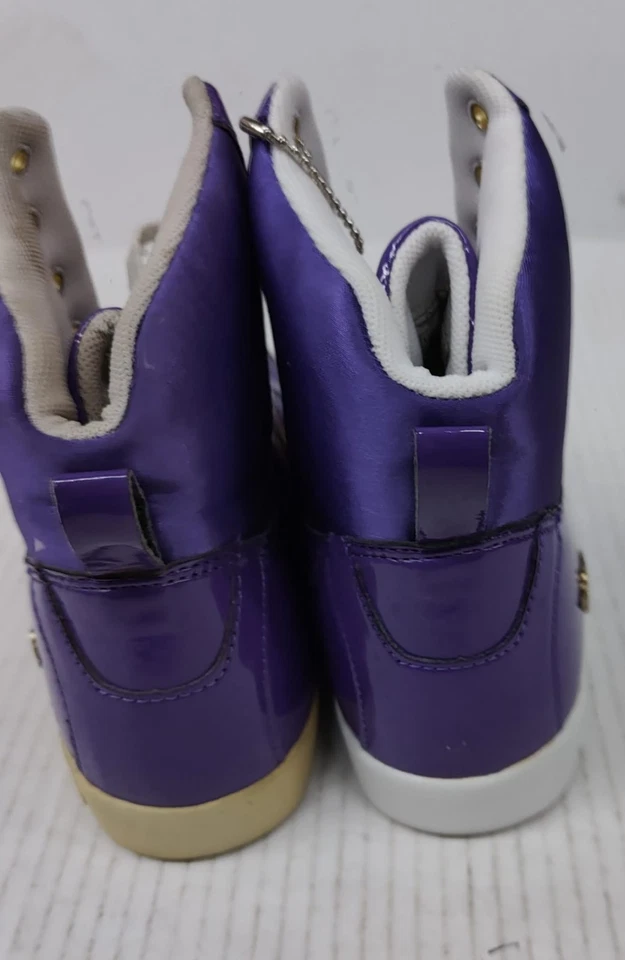 Zapatillas deportivas Creative Recreation Galow Hi púrpura para mujer talla 6,5 informales de calle Foto 3 de 4