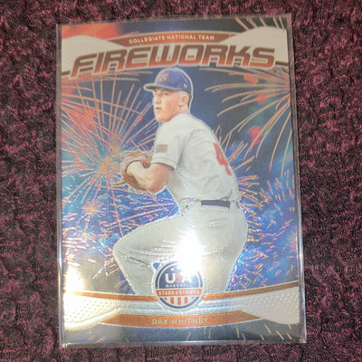Panini 2026 USA Baseball Fireworks 2-Card Lot Whitney #13 Griffin #22