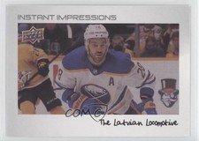 2022-23 Upper Deck Series 2 Instant Impressions Nickname Zemgus Girgensons e9p