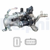AGR Ventil Delphi EG10452-12B1 12V FüR Ford Fiesta 6 CB1 CCN MAX 2 DXA CB7 CEU 3