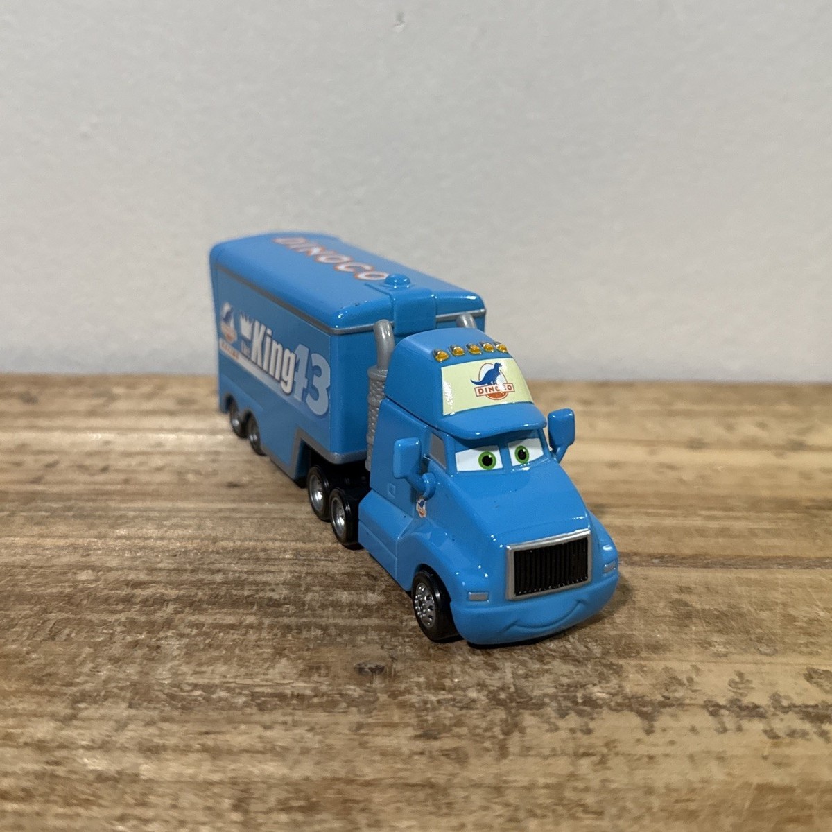 Disney Pixar Cars Mini Adventures Gray Hauler #43 Dinoco Mattel | eBay