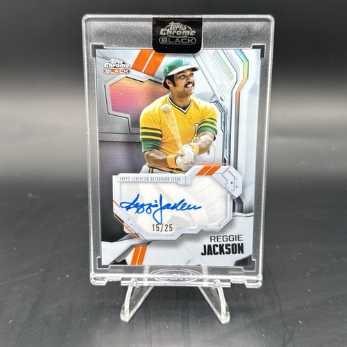 2026 Topps Chrome Black Reggie Jackson Ivory Autographs (RAW)
