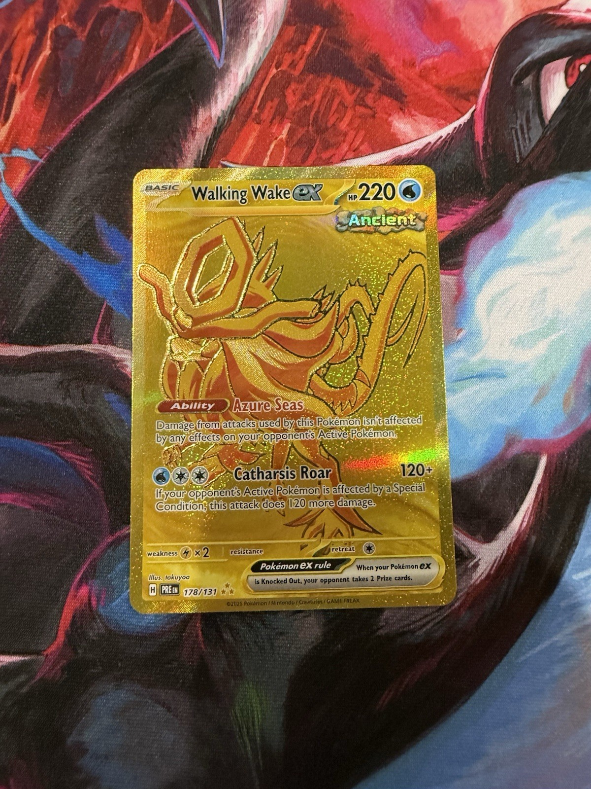 Pokemon Card - Walking Wake ex
