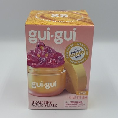 NEW Gui-Gui YELLOW Cloud Slime Beautify Kit & Figure Holiday Slime New