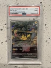 Pokémon Pikachu 173/165 SV151 Illustration Rare Holo PSA 9 2023 English