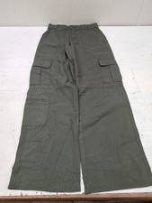 Wmns Aeropostale Relaxed Fit Mid Rise Straight Leg Utility Cargo Pant Sz XS A20