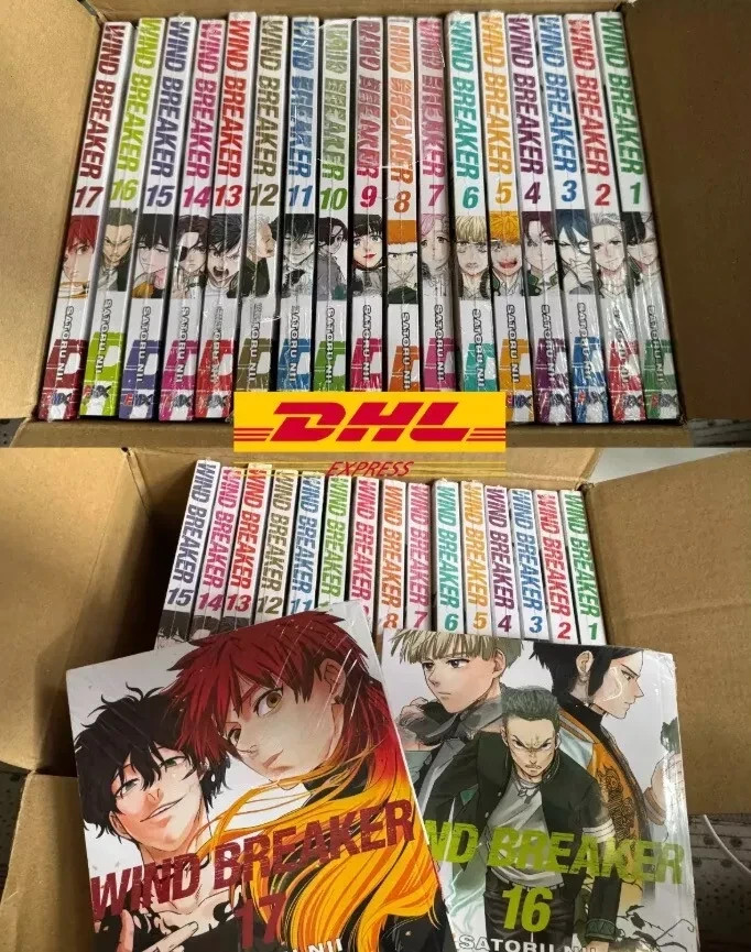 Wind Breaker Manga English Version Complete Set Volume 1-20 By