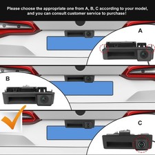 Gradi Telecamera Retromarcia per Vw/audi Ahd&cvbs Ip67 Impermeabile Visione - Miniatura 4