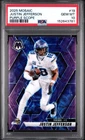 2025 PANINI MOSAIC PURPLE SCOPE #19 JUSTIN JEFFERSON PSA 10