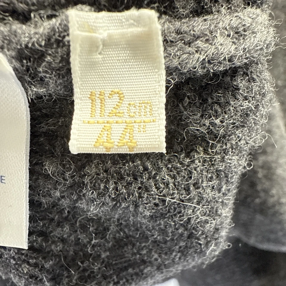 Suéter de Colección Pringle of Scotland 100% Lana de Cordero Gris Cuello en V Talla 44 Foto 4 de 4