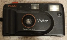 Vivitar  PS:120 Film Camera Point n Shoot- Clean Nice Condition -TESTED