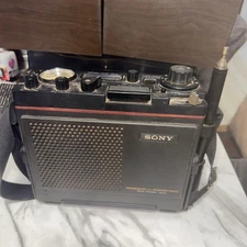 Sony Icb-r5 Transceiver Portable Cb Radio 2-way Communication Device Handheld