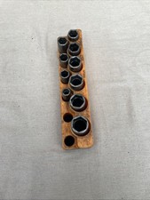 Snap on Metric 10 Pc 3/8”Drive Deep Impact Socket Set 214SIMFMYA Incomplete #B7