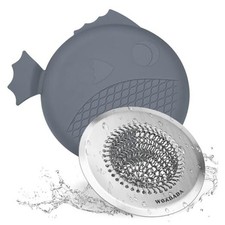 Bathtub Drain Hair Catcher, Fast Drainage Shower Drain Silver Strainer Stopper