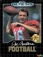Joe Montana Football (Sega Genesis, 1991) Game Cart Only *TESTED* WORKS