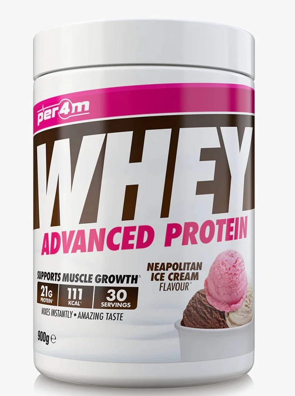 Per4m Whey Protein Neapolitan Ice Cream 900g And Per4m Shaker