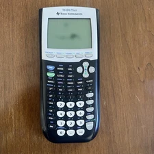 Texas Instruments TI-84 Plus Graphing Calculator – Tested Works - Screen Blemish