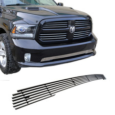 Fits 2013-2018 Ram 1500 Expresssport Bumper Aluminum Chrome Billet Grill Insert Fits 2013-2018 Ram 1500 Expresssport Bumper Aluminum Chrome Billet Grill Insert