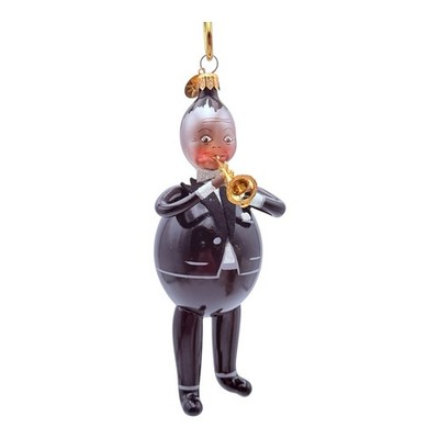 Christopher Radko Louis Armstrong Looking Swell Christmas Ornament Musician RARE
