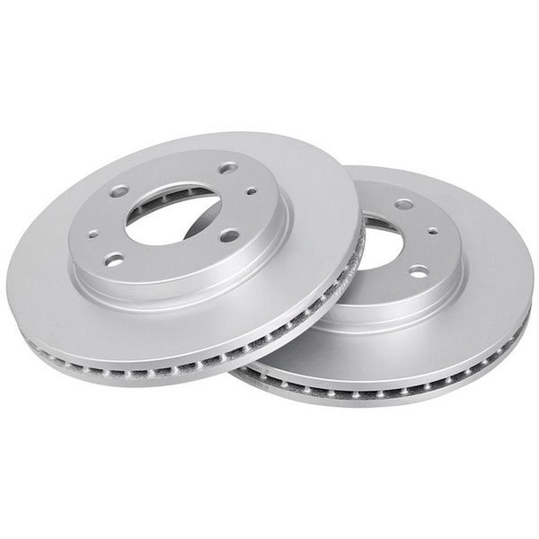 2 Bremsscheiben BelüFtet Ø 257 Mm 24 Mm A.B.S. FüR U.A. Hyundai Lantra-image
