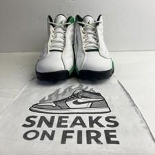 Air Jordan 13 GS White Lucky Green DB6536-113 Worn 1X Sz 6.5Y fast ship