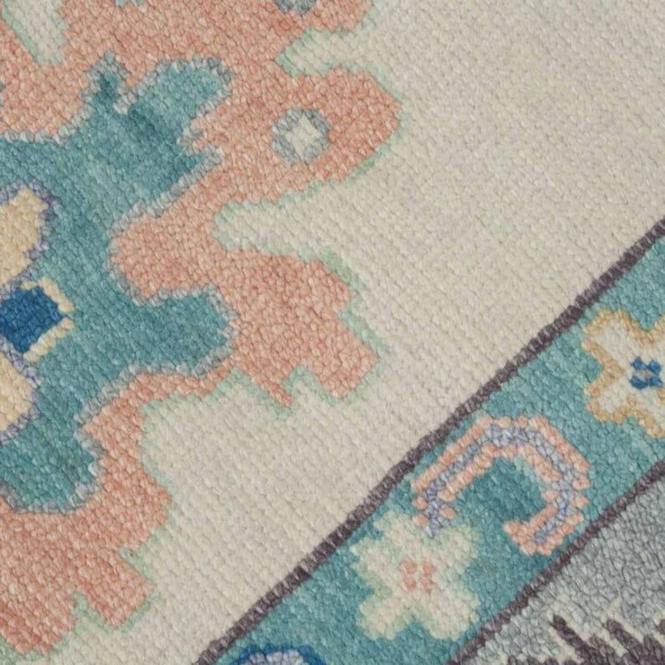 Muted Luxury Woolen Oushak Rugs 5x8 6x9 8x10 8x11 9x12 10x14 12x15 Handmade Rugs - Image 4 of 4