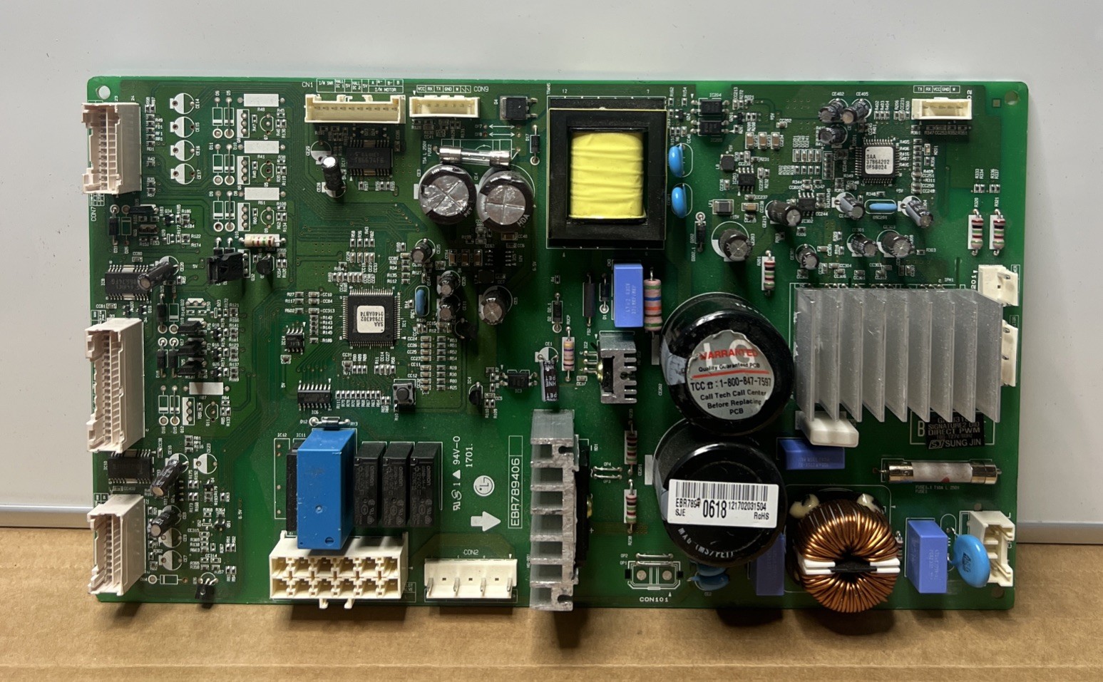 LG Kenmore Refrigerator PCB Main Control Board EBR83806901, EBR78940618 | AM