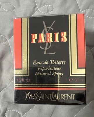 YSL Paris Eau de Toilette 50ml Vintage First Version Brand New Sealed