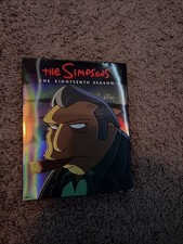 The Simpsons: Complete Eighteenth Season 18 DVD 4 Disc Set W/Booklet 2006 Rare
