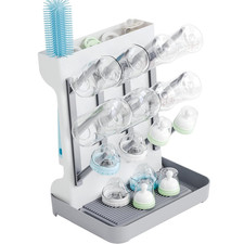 Vertical Baby Bottle Drying Rack,Space Saving Countertop Baby Drying Rack for Bo