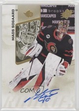 2022-23 SPx Rookies Auto Mads Sogaard #131 Auto 1u6